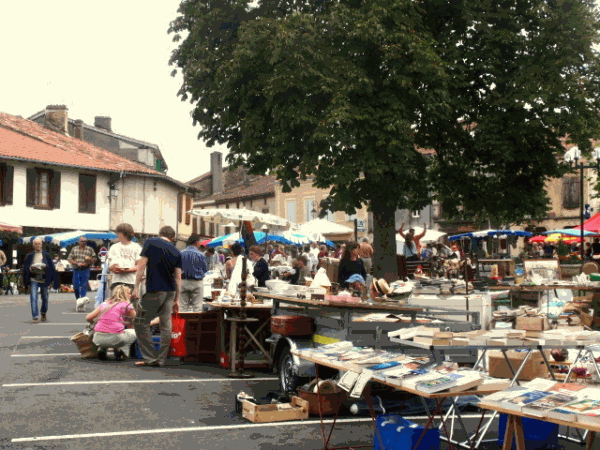 vide grenier in Aignan